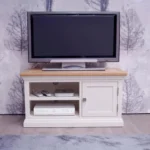 Hatherleigh TV Unit - 1 Door - Oak and Painted