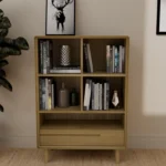 Lynton Bookcase - 1 Drawer - Small - Oak