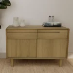 Lynton Cabinet - 2 Door - Small - Oak