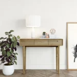Lynton Hall Table - 3 Drawer - Oak
