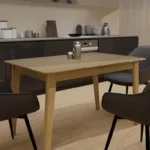 Lynton Dining Table - 4 Seater - 120cm - Oak