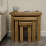 Landkey Nest of Tables - Set of 3 - Oak
