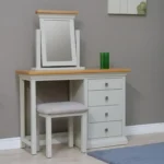 Hatherleigh Dressing Set - 4 Drawer - Oak and Painted