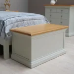 Hatherleigh Blanket Box - Oak and Painted
