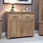 Croyde Sideboard - 2 Door - Small - 91.5cm - Oak
