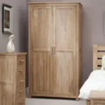 Croyde Wardrobe - 2 Door - Oak