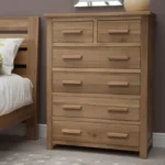 Croyde Chest of Drawers - 4+2 Drawer - Oak