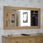 Croyde Wall Mirror - Extra Small - 60cm x 90cm - Oak