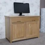 Croyde Storage Desk - Hideaway - Oak