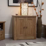 Saunton Printer Cabinet - 2 Door - Oak
