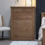 Saunton Chest of Drawers - 4+2 Drawer - Oak