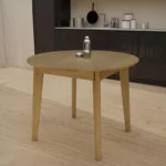 Lynton Dining Table - 2 Seater - Round - 95cm - Oak