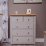 Clovelly Chest of Drawers - 3+2 Drawer