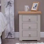 Clovelly Bedside Cabinet - 3 Drawer