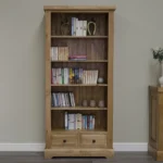 Landkey Bookcase - Large - Oak