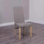 Italia Dining Chair - Set of 2 - Beige Fabric