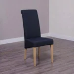 Italia Dining Chair - Set of 2 - Charcoal Fabric