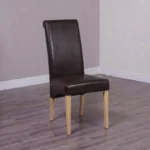 Richmond Dining Chair - Set of 2 - Matt Coco Bonded Leather