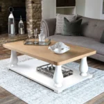 Umberleigh White Painted Oak Large Coffee Table