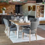 Umberleigh White Painted 1.3m Butterfly Extending Table