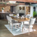 Umberleigh White Painted 1.6m Butterfly Extending Table