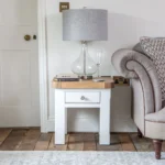 Umberleigh White Painted Oak Lamp Table