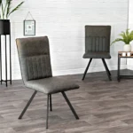 The Chair Collection Dining Chair Grey PU
