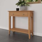 Northam Oak Console Table