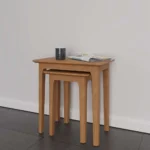 Northam Oak Nest of 2 Tables