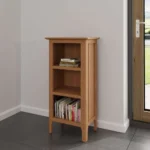 Northam Oak Small Narrow Bookcase