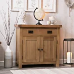 Ivybridge Oak Mini 2 Door Sideboard