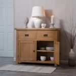 Ivybridge Oak Small 2 Door Sideboard